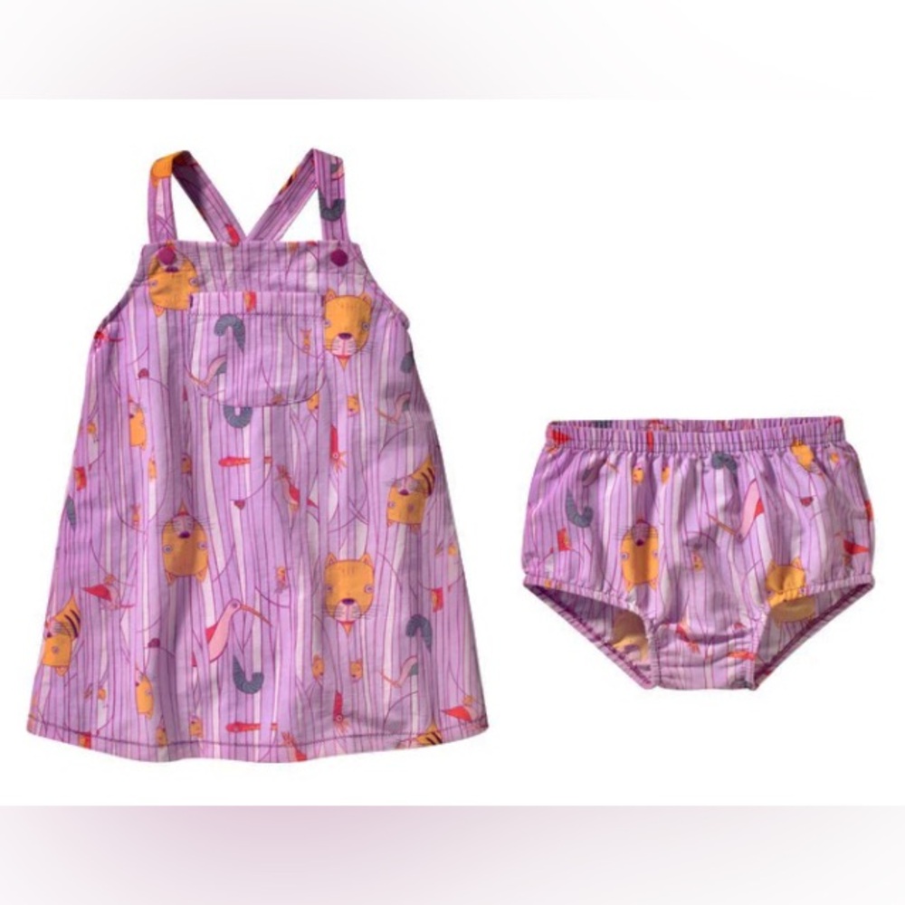 Patagonia Baby Baggies Apron Dress & Bloomers